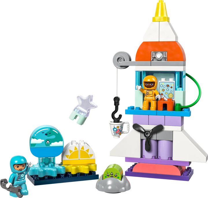 LEGO® DUPLO®: 3 in 1 Space Shuttle Adventure