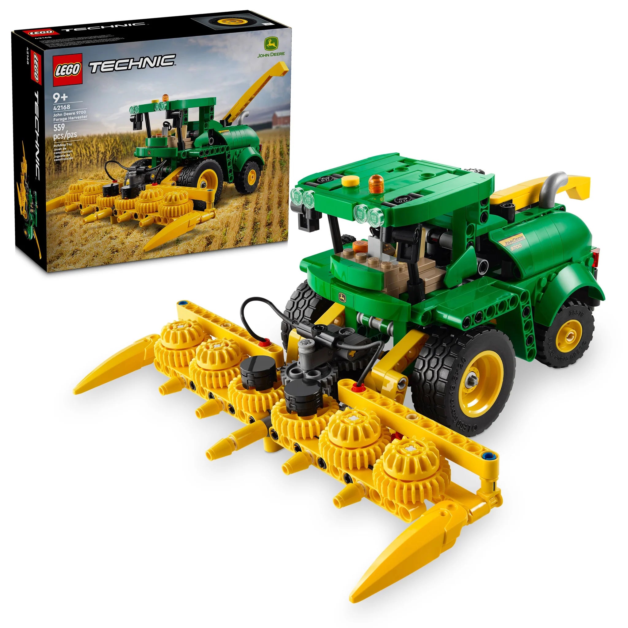 John deere deals lego dump truck
