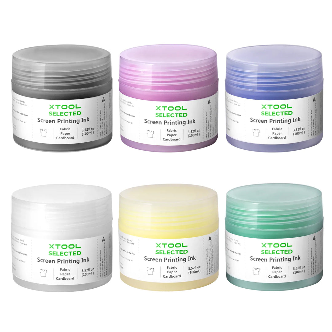 Color Screen Printing Ink Set (6 Colors)