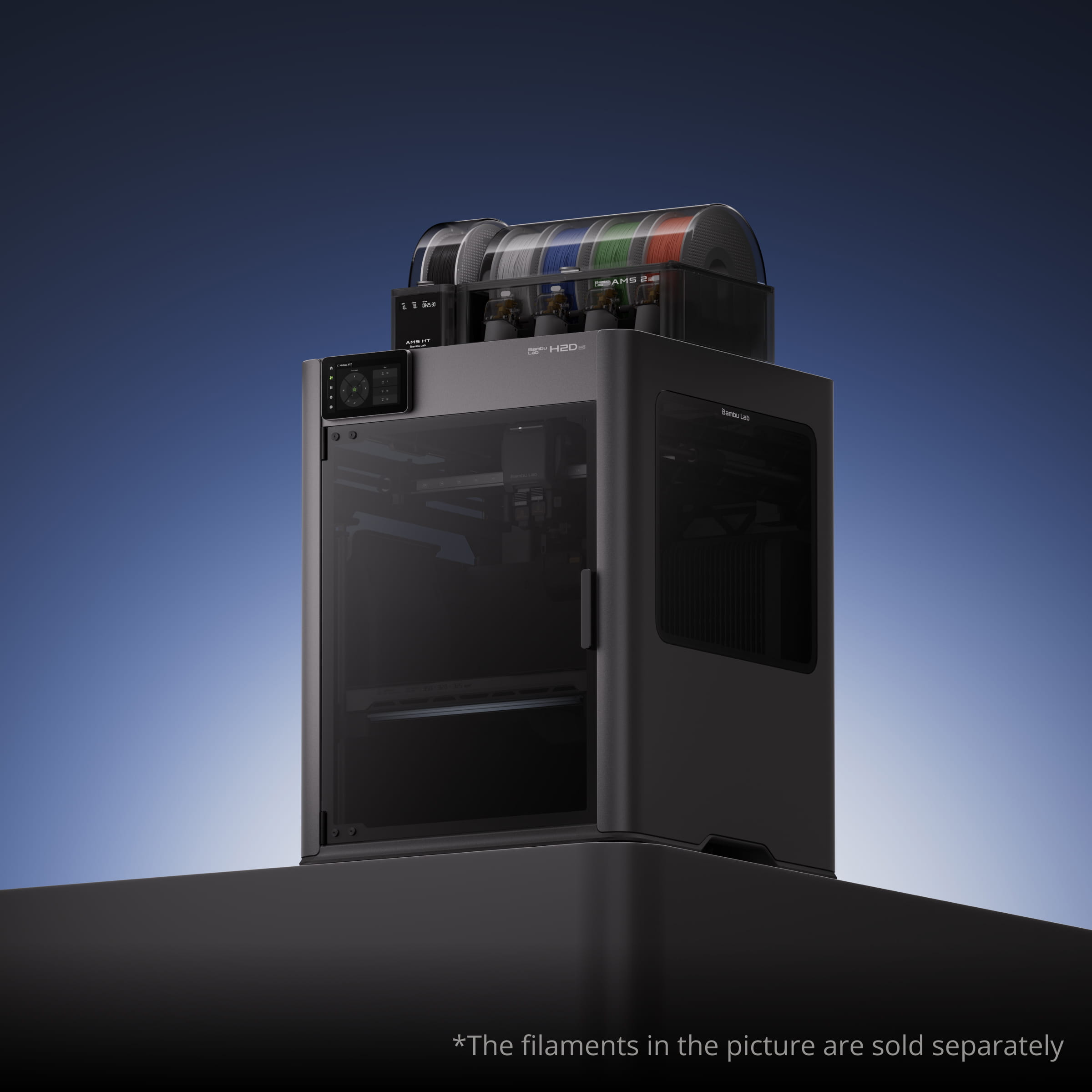 Bambu Lab H2D - H2D Combo（AMS 2 Pro 付き） Bambu Lab H2D Combo（AMS 2 Pro 付）3Dプリンター | Bambu Lab
