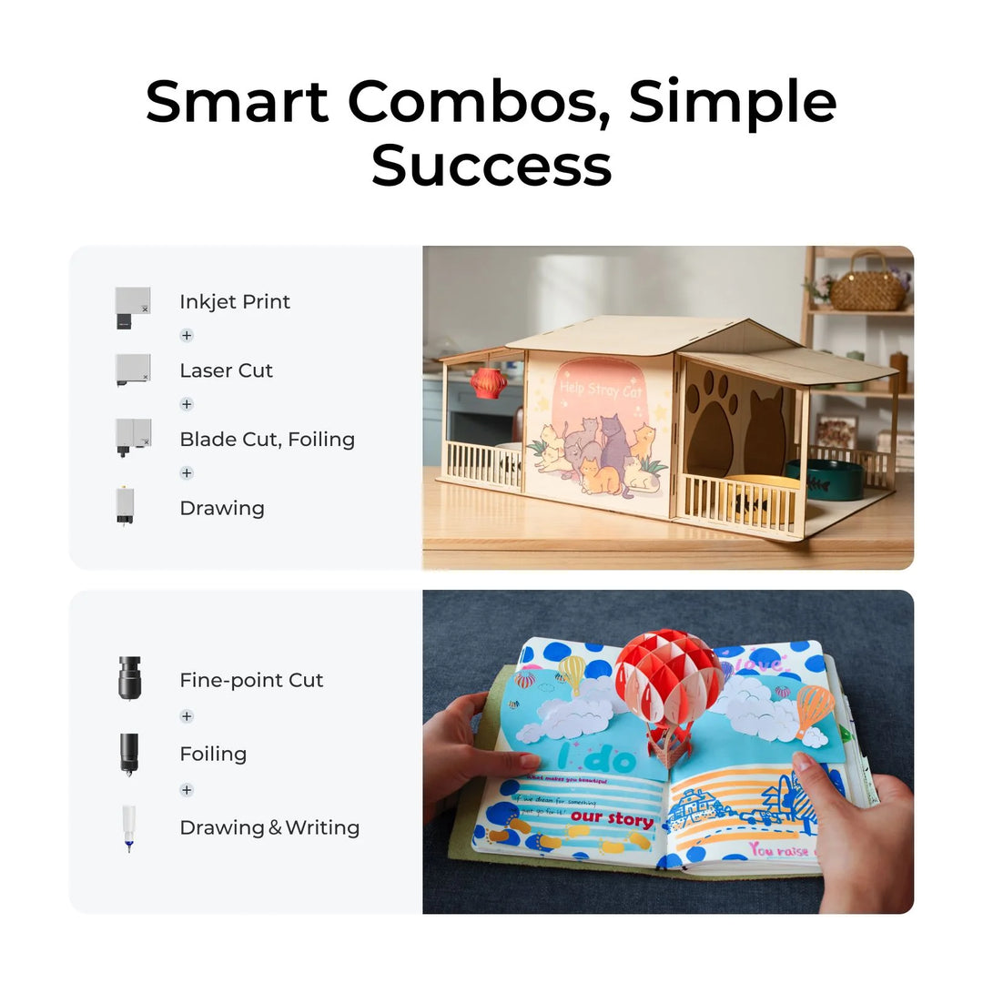 xTool M1 Ultra 20W 4-in-1 Craft Machine