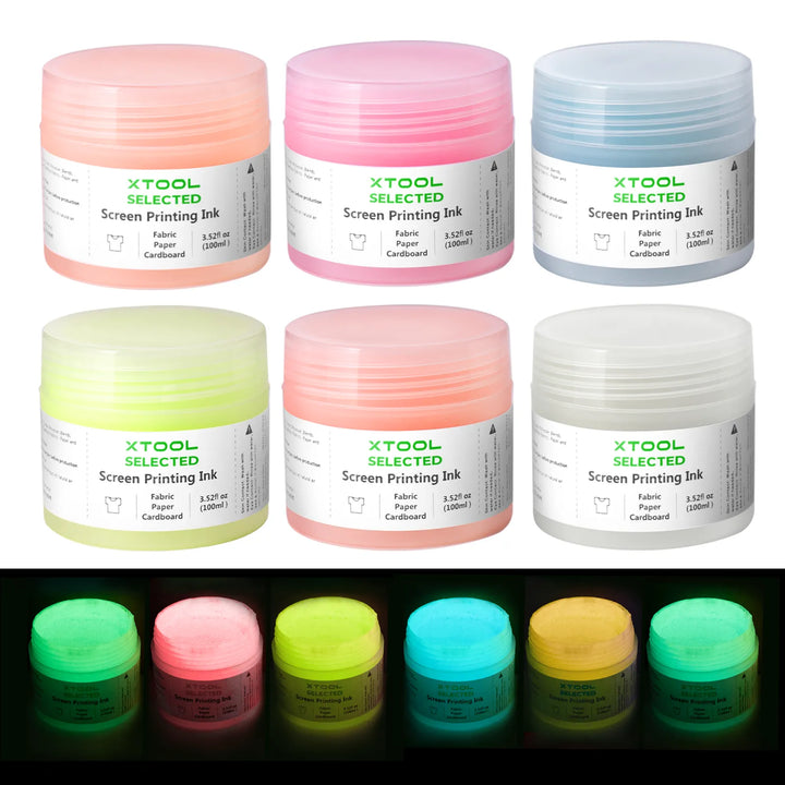 Color Screen Printing Ink Set (6 Colors)