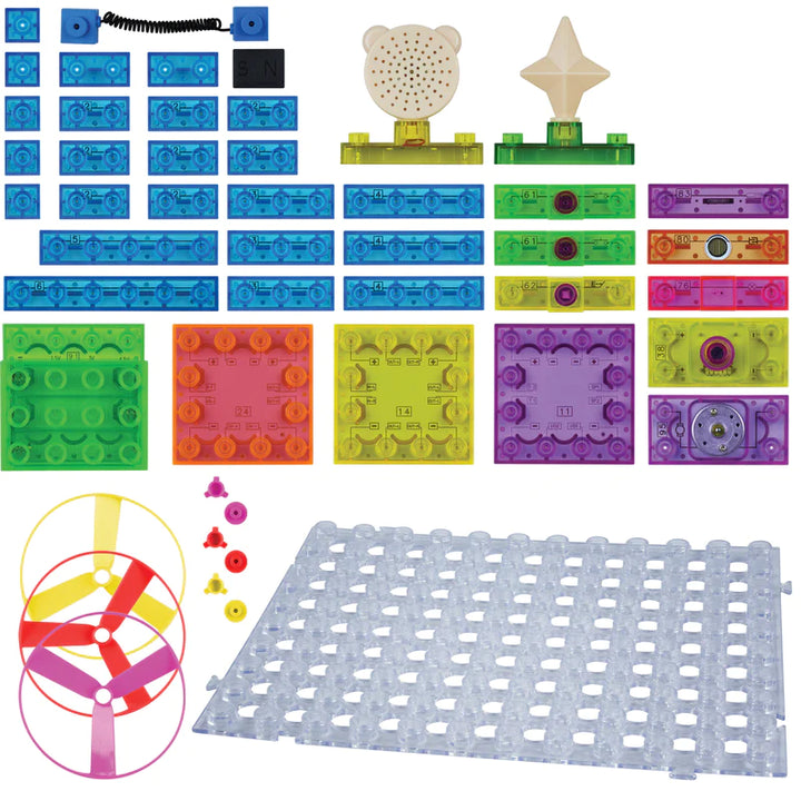 Circuit Blox™ BYO Sound Machine & Radio - 120 Project Student Set