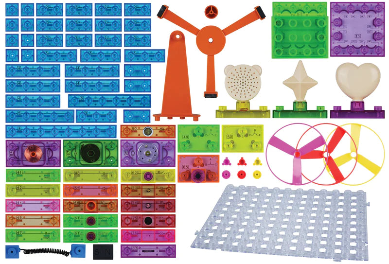 Circuit Blox™ BYO Induction Spinner Super Circuit - 800 Project Student Set