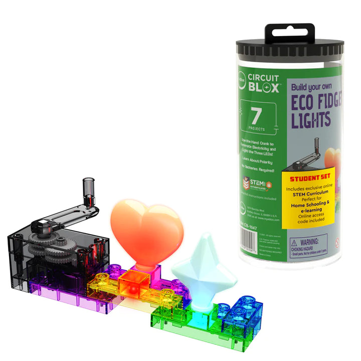 Circuit Blox™ BYO Eco Fidget Lights - 7 Project Student Set