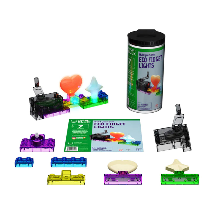 Circuit Blox™ BYO Eco Fidget Lights - 7 Project Student Set