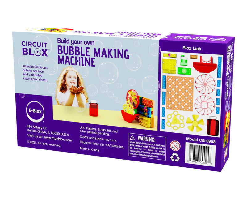 Circuit Blox BYO Bubble Making Machine Student Set