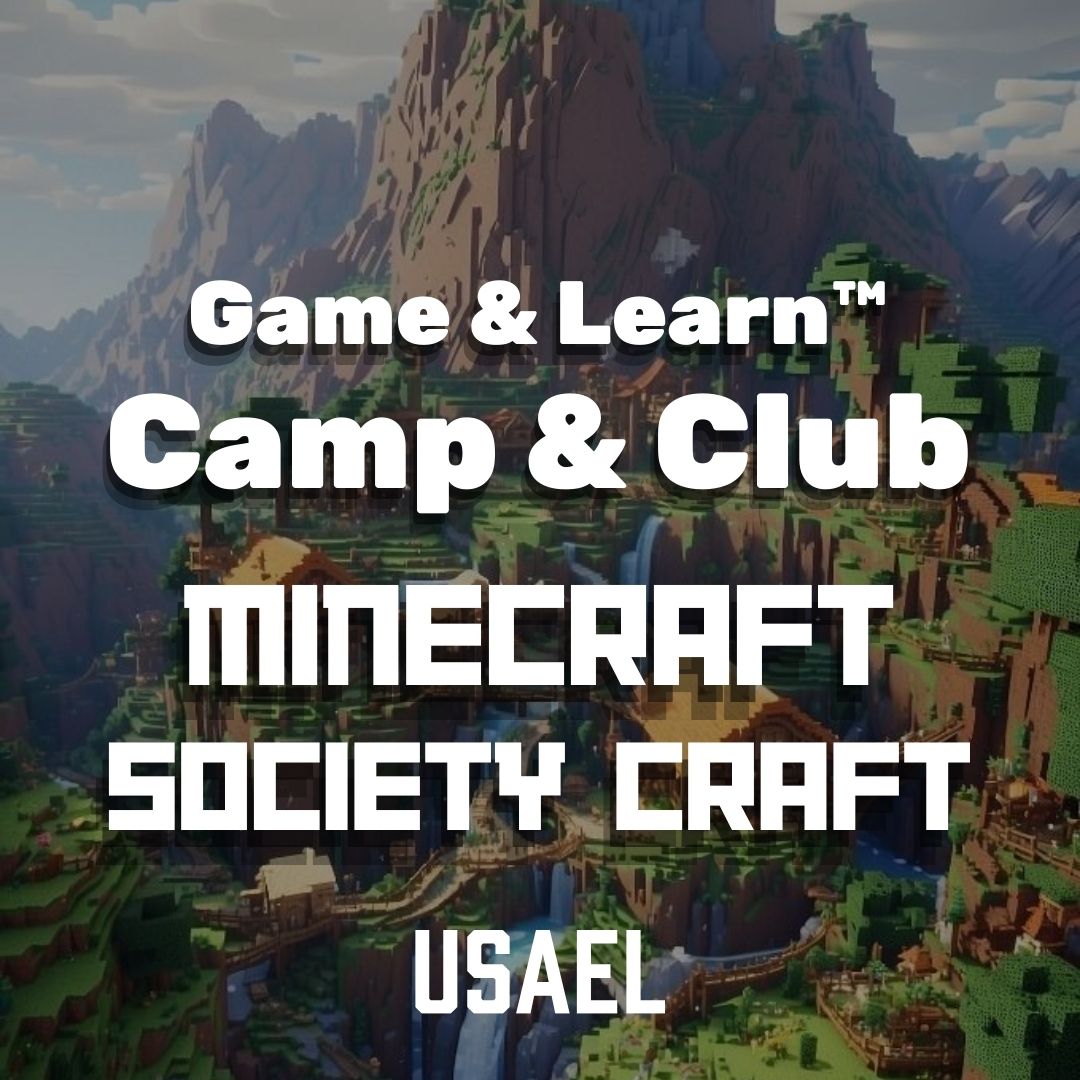 Game & Learn Academic Camp or Club - Minecraft SocietyCraft