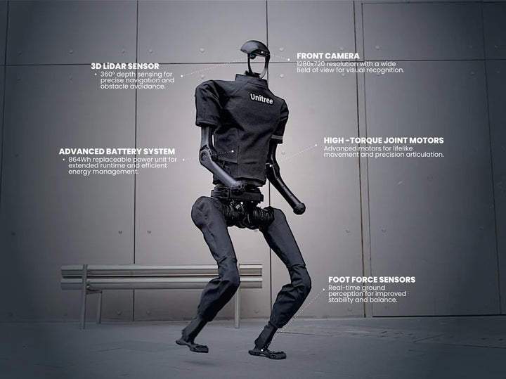 Unitree H1-2 Robotic Humanoid
