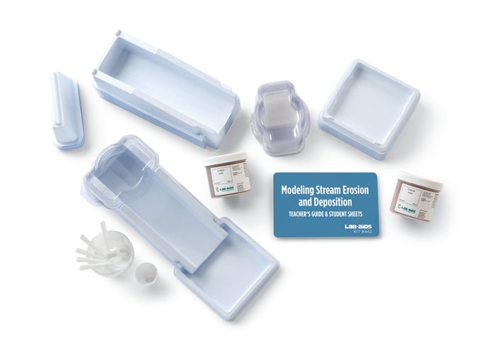 Lab-Aids: Modeling Stream Erosion and Deposition Kit