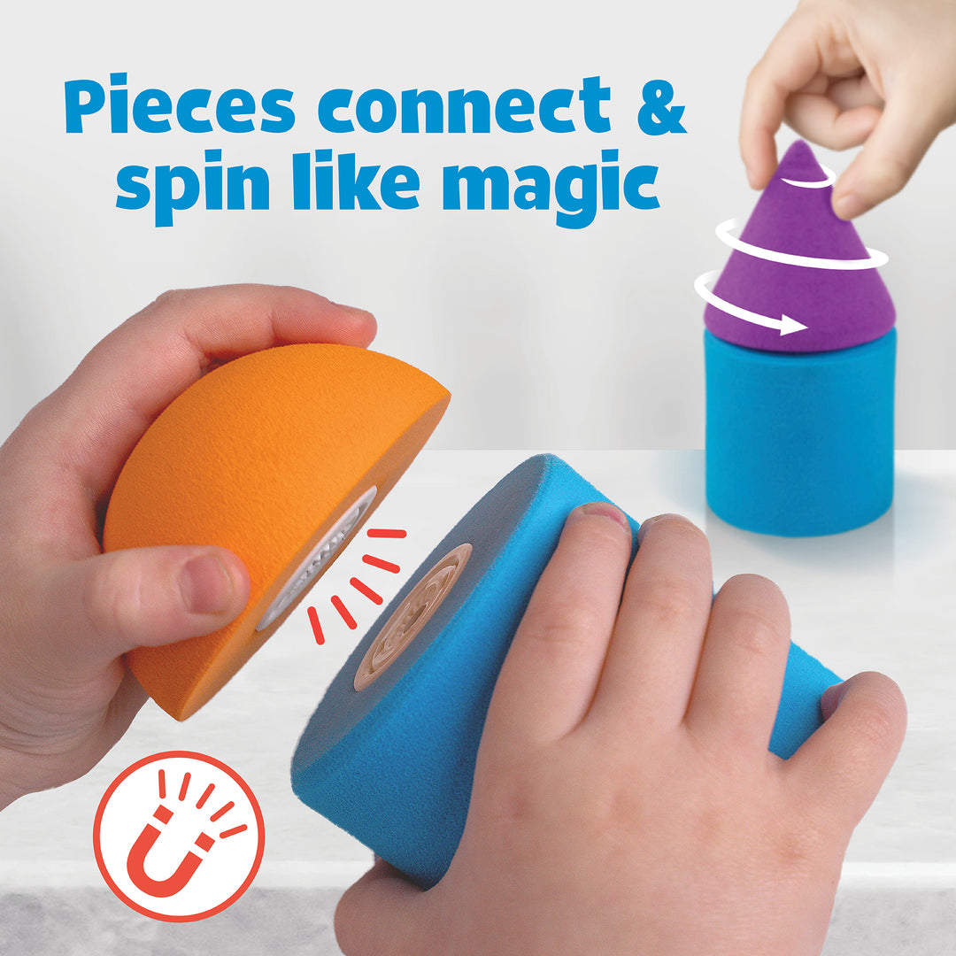 Blockaroo: Magnetic Foam Blocks - Castle (35pcs)