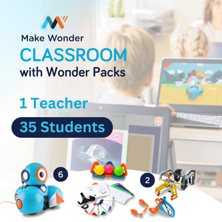 Wonder Workshop Make Wonder Classroom with Wonder Packs