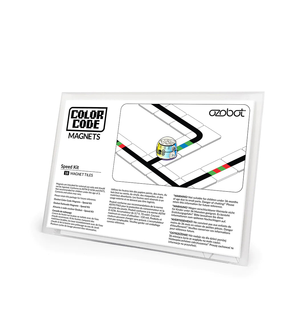 Ozobot Color Code Magnets: Speed Kit