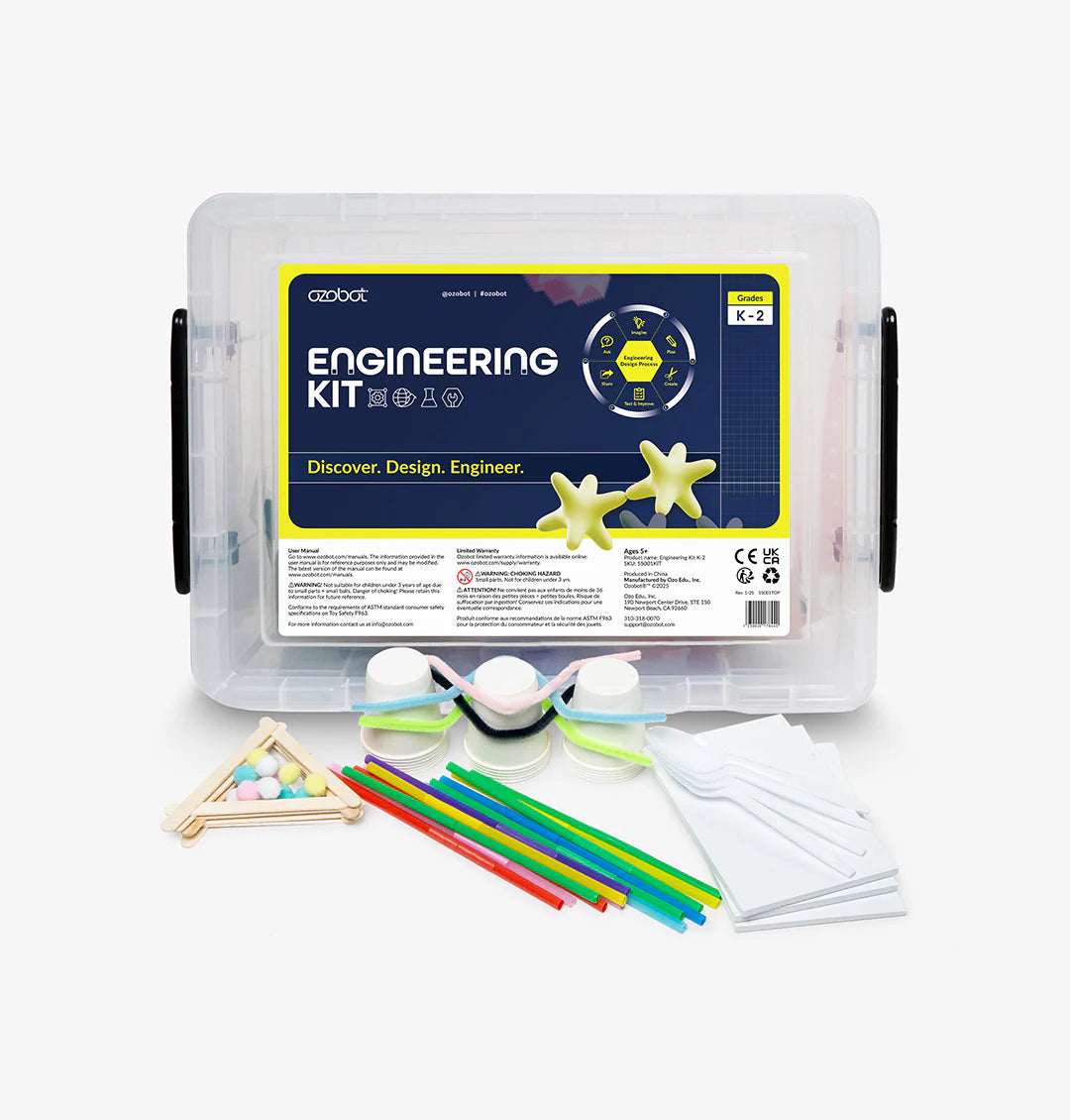 Engineering Materials Kit: K-2 Students