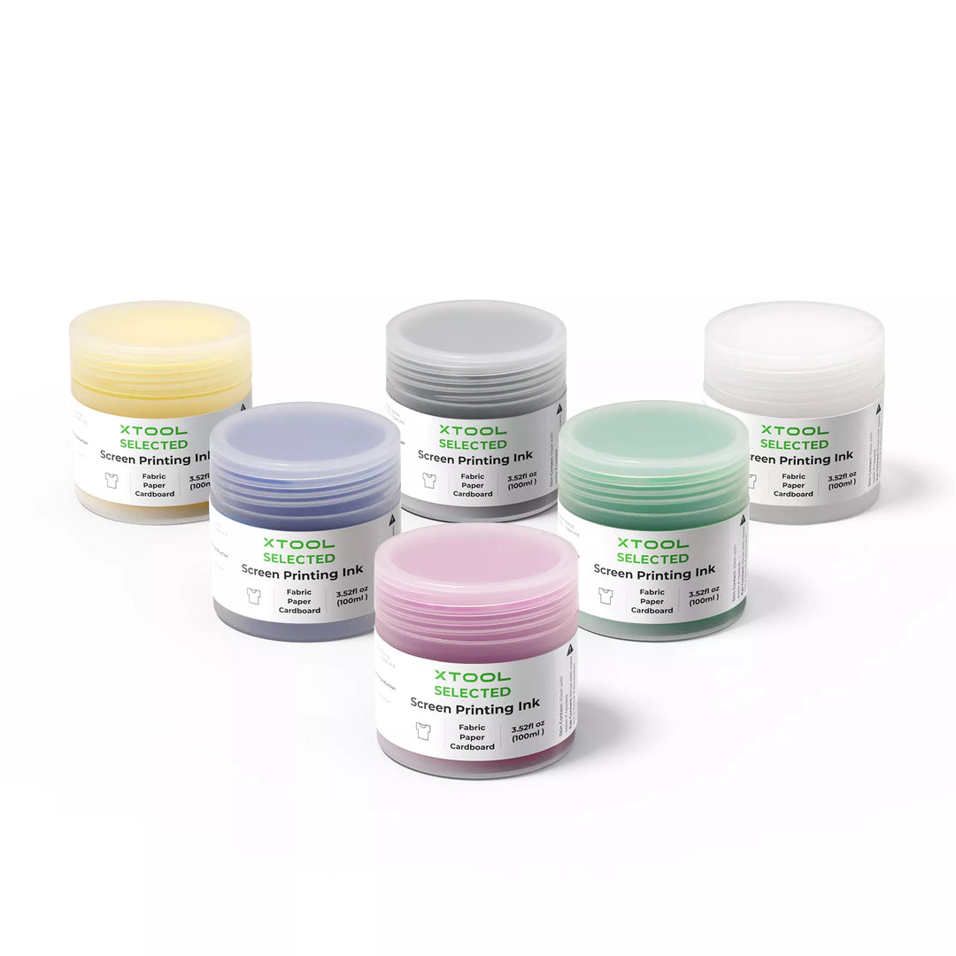 Color Screen Printing Ink Set (6 Colors)