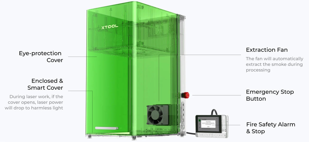 xTool F1 Ultra 20W Fiber & Diode Dual Laser Engraver