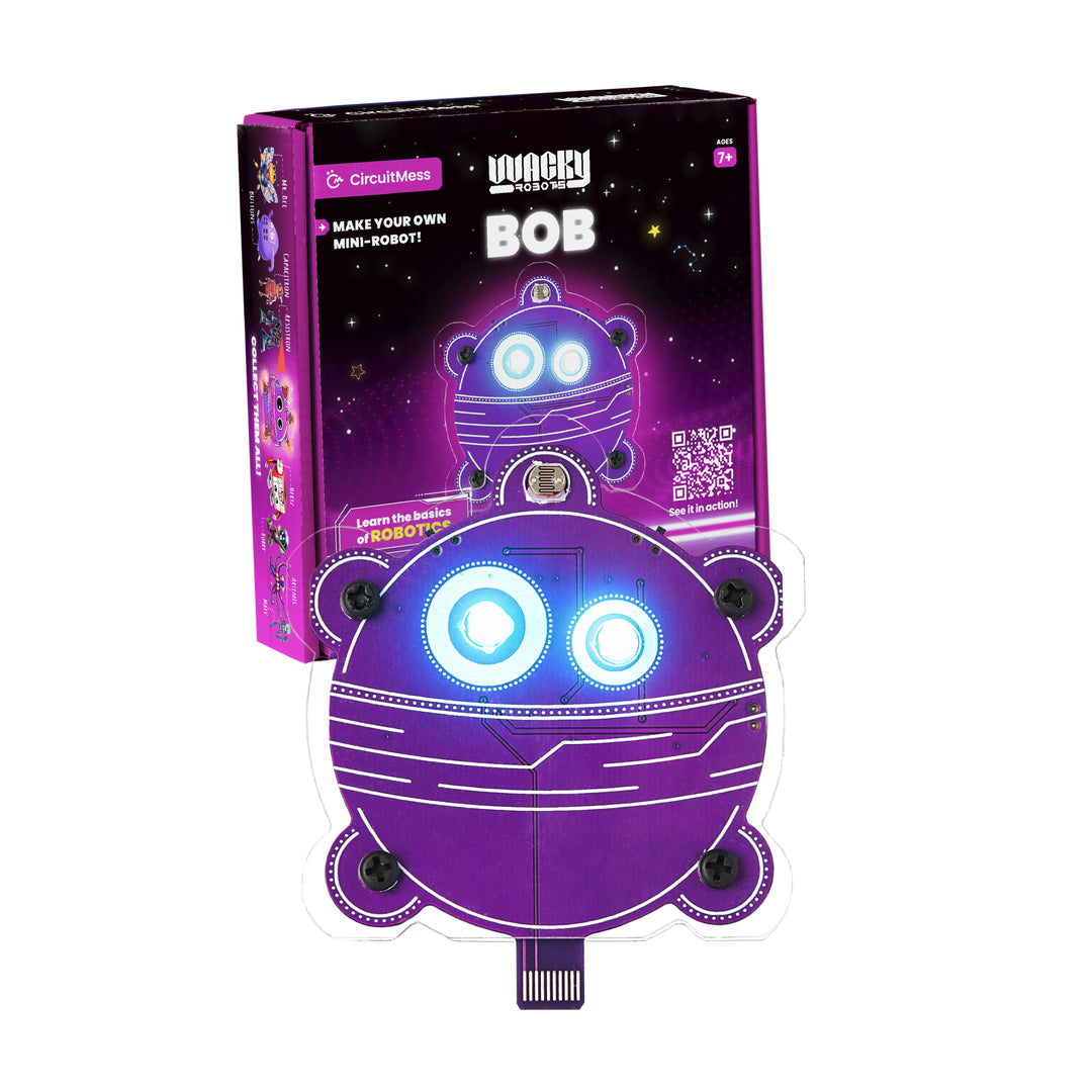 CircuitMess Wacky Robots - DIY Mini Robots: Bob - CLOSEOUT