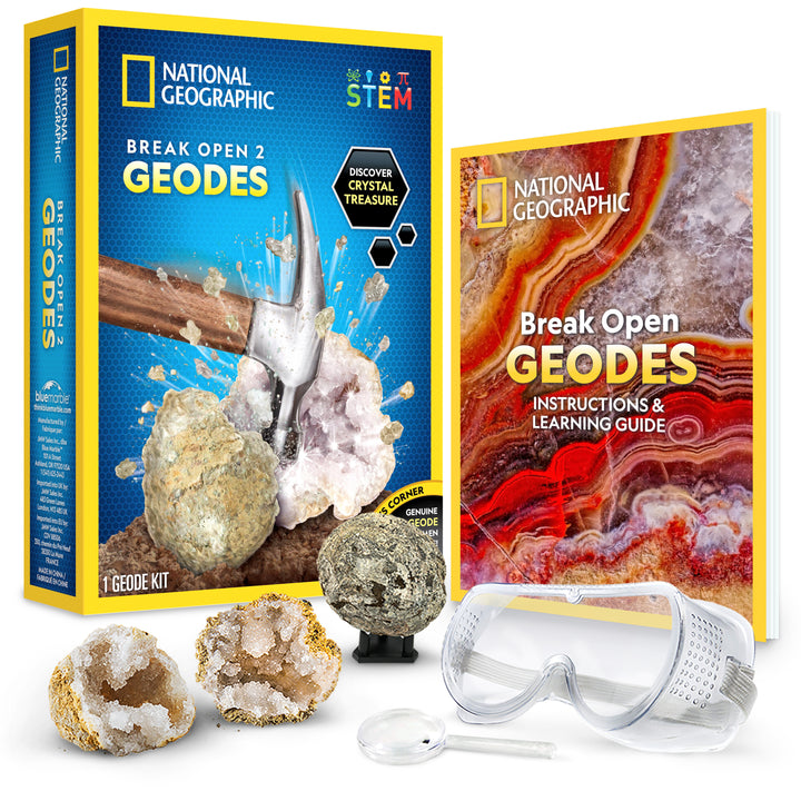 National Geographic: Break Your Own Geode - 2pc
