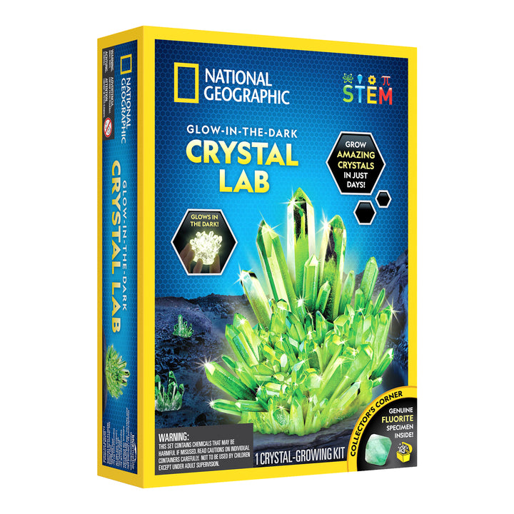 National Geographic: Glow-in-the-Dark Crystal Growing Lab