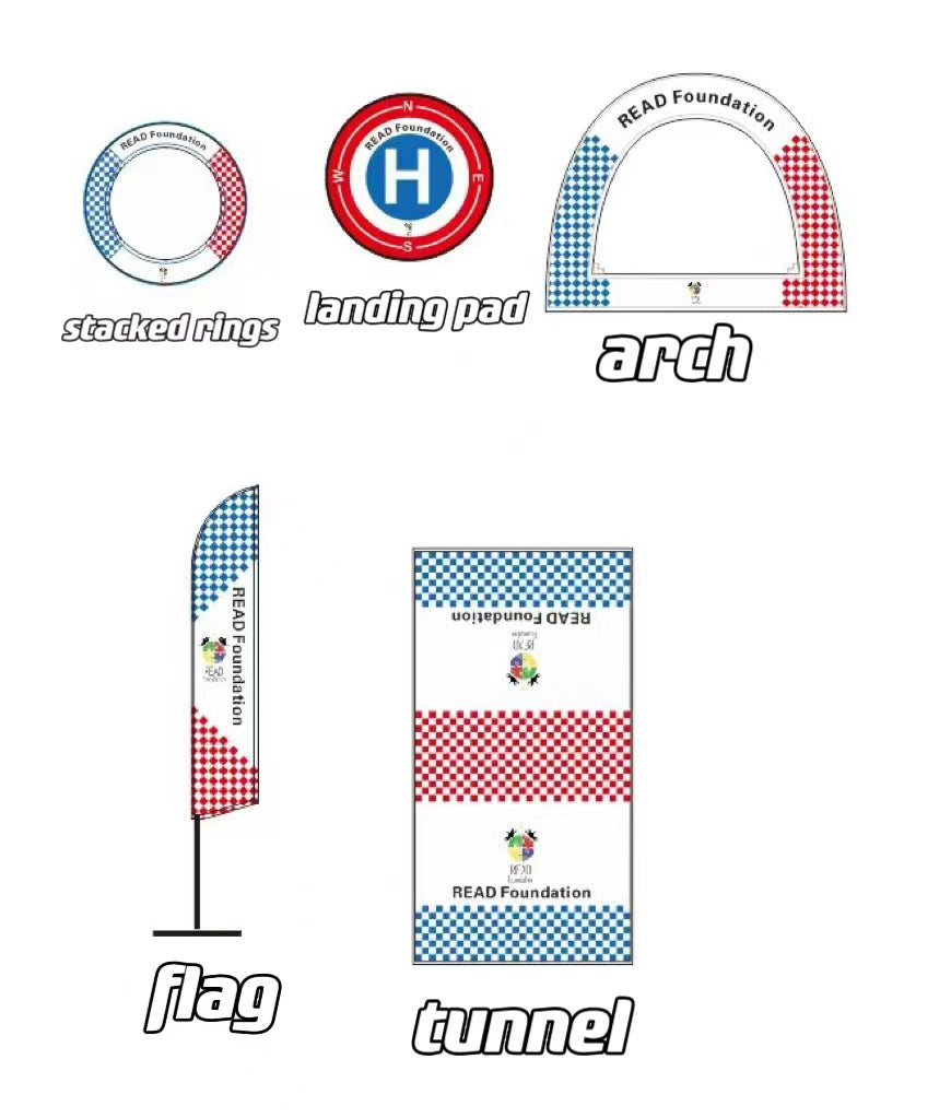 Oriental Navigation Intermediate Drone Obstacle Course Package