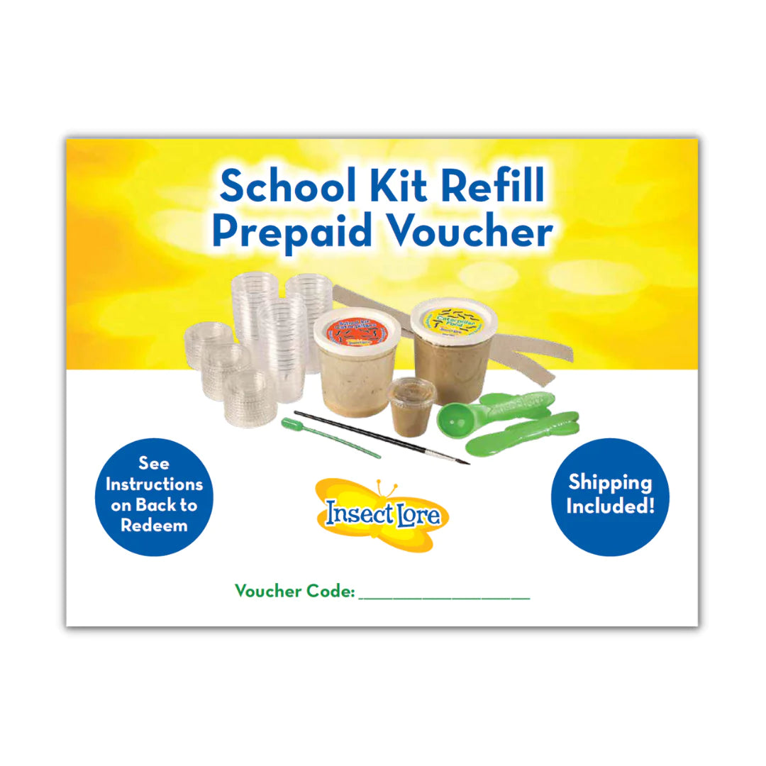 Insect Lore School Kit Refill Prepaid Digital Voucher