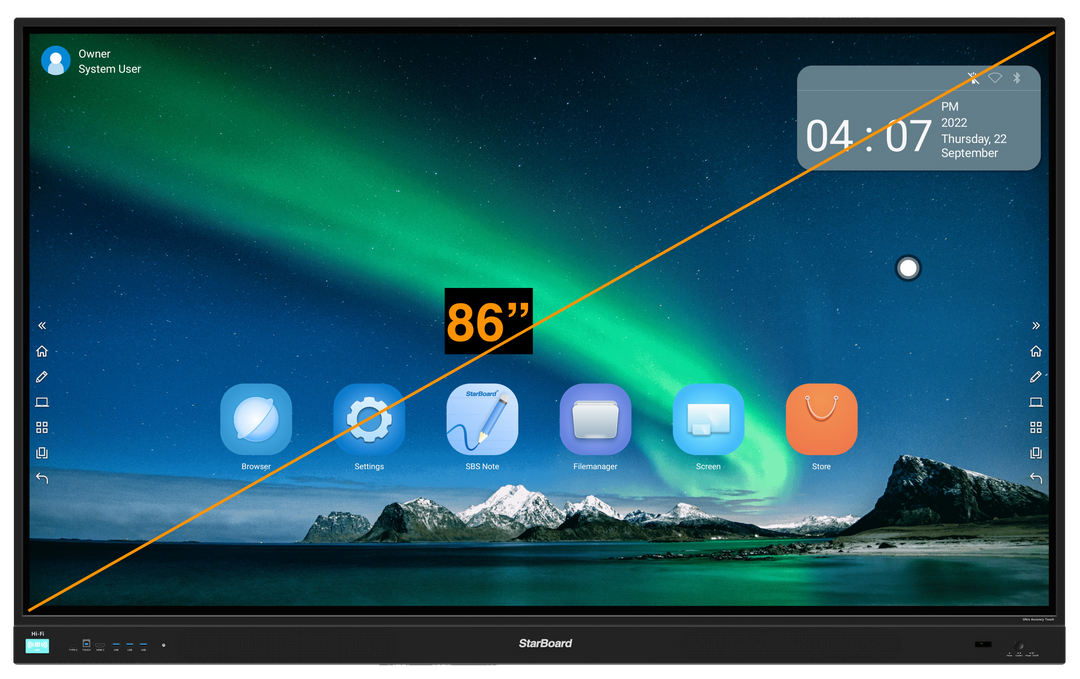 StarBoard 11 Series 3X