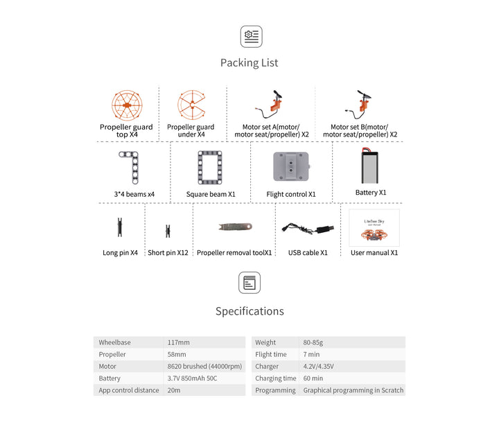 LiteBee Sky - CLOSEOUT