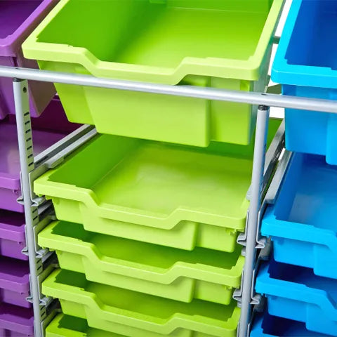 STEM Lab Makerspace Cart, Empty Cart