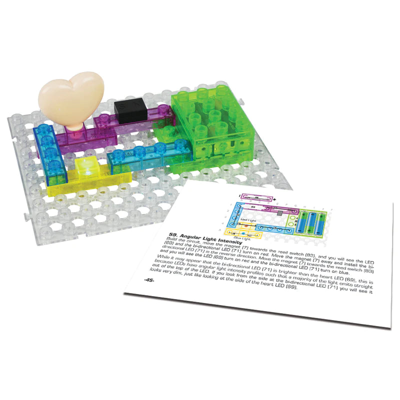 Circuit Blox™ BYO Fan launch Light Show - 59 Project Student Set