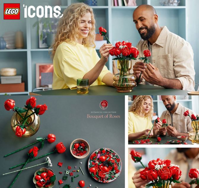 LEGO® Icons: Bouquet of Roses