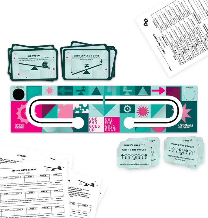 Ozobot STEAM Kit: OzoGoes On A Seesaw