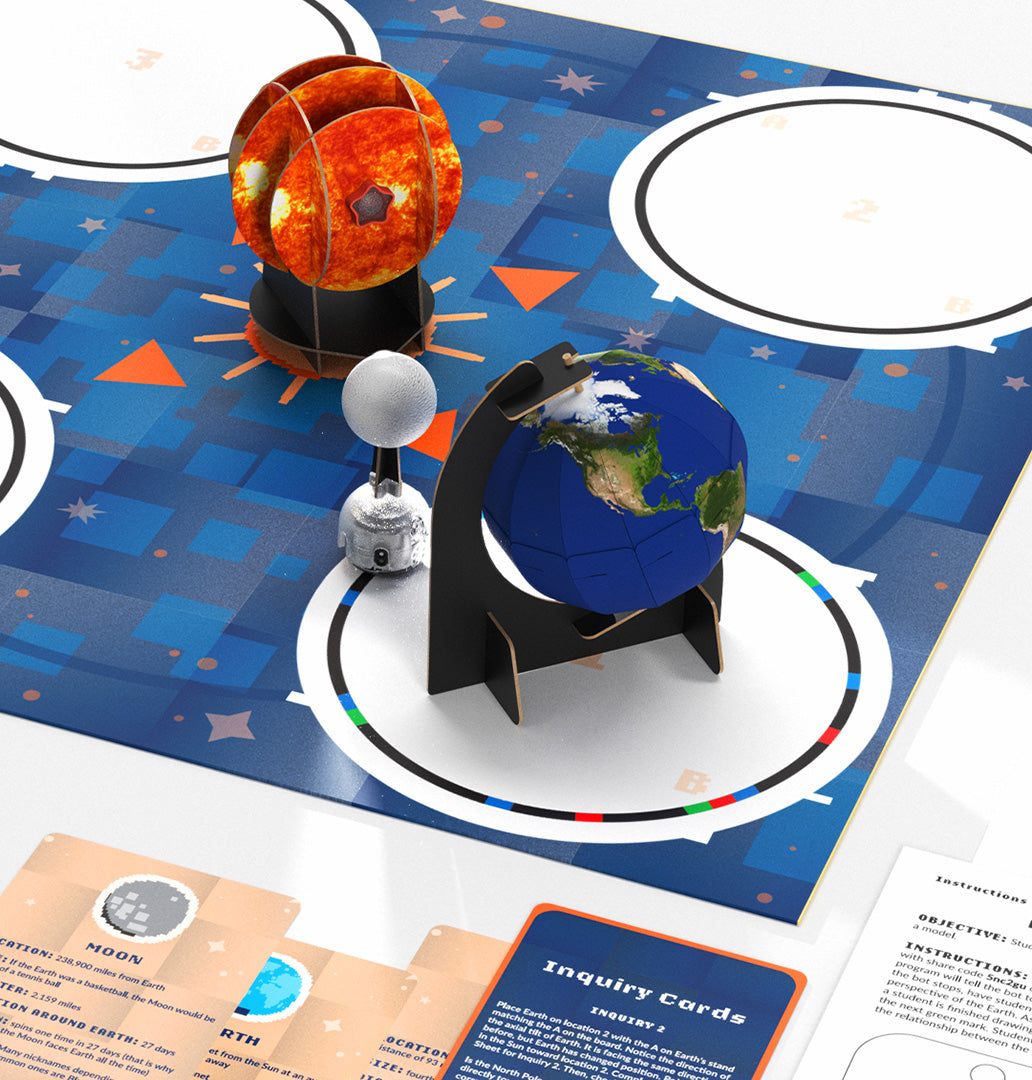 Ozobot STEAM Kit: OzoGoes to the Sun, Earth & Moon