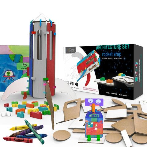 3Dux Design The Rocket Ship Architecture Kit