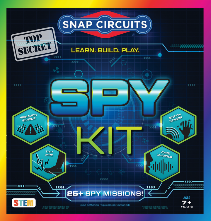 SNAP CIRCUITS® SPY ACTIVITY KIT