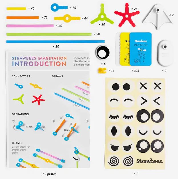 Strawbees Imagination Kit