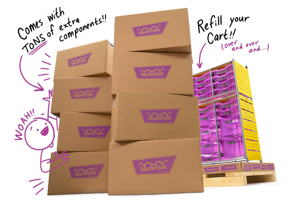 Maker Cart 2.0: The Ultimate STEM - STEAM Activity Cart