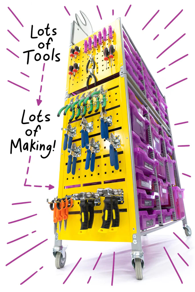 Maker Cart 2.0: The Ultimate STEM - STEAM Activity Cart