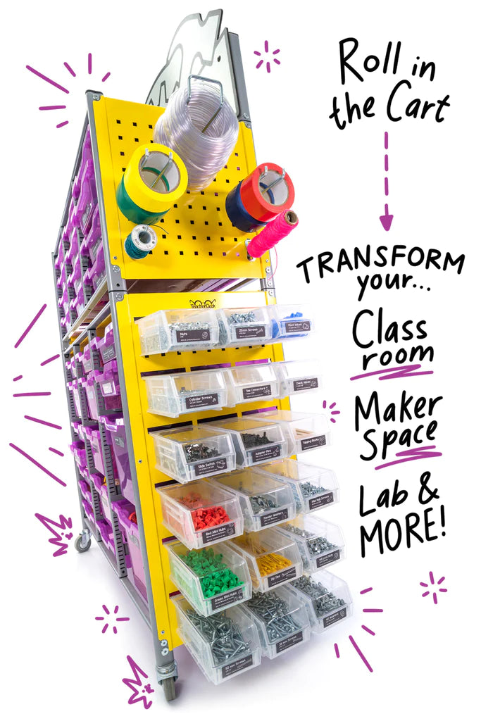 Maker Cart 2.0: The Ultimate STEM - STEAM Activity Cart