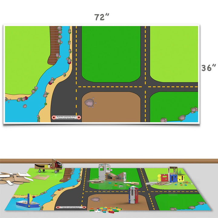 3Dux Design Flexible Sitemap Mat - 3Dux Design - STEMfinity