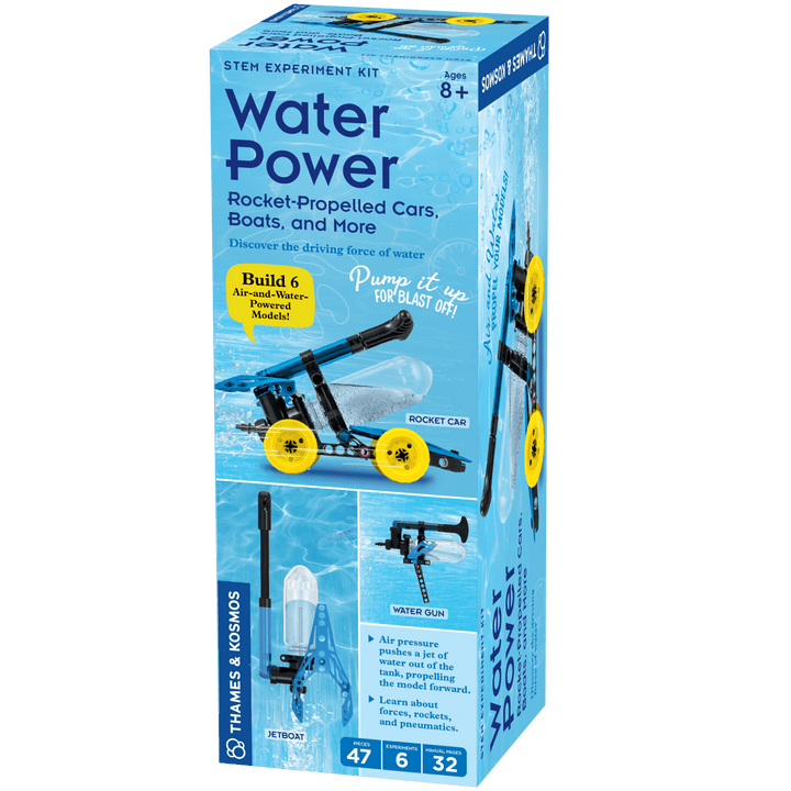 Water Power: Rocket-Propelled Cars, Boats, and More - Thames & Kosmos - STEMfinity