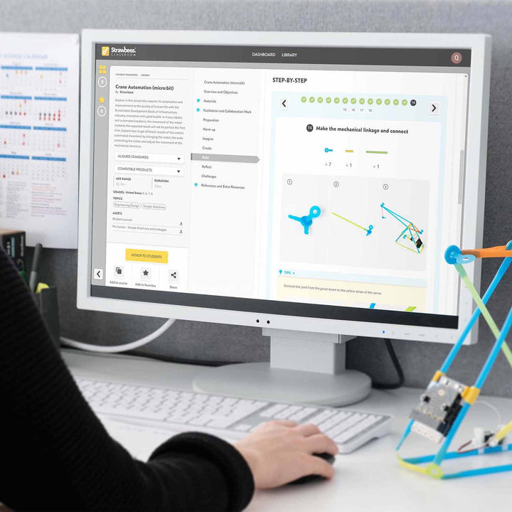 Strawbees STEAM Classroom Robotics (NO micro:bit) - Strawbees - STEMfinity