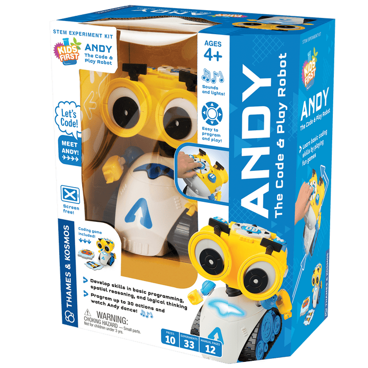 Andy: The Code & Play Robot - Thames & Kosmos - STEMfinity
