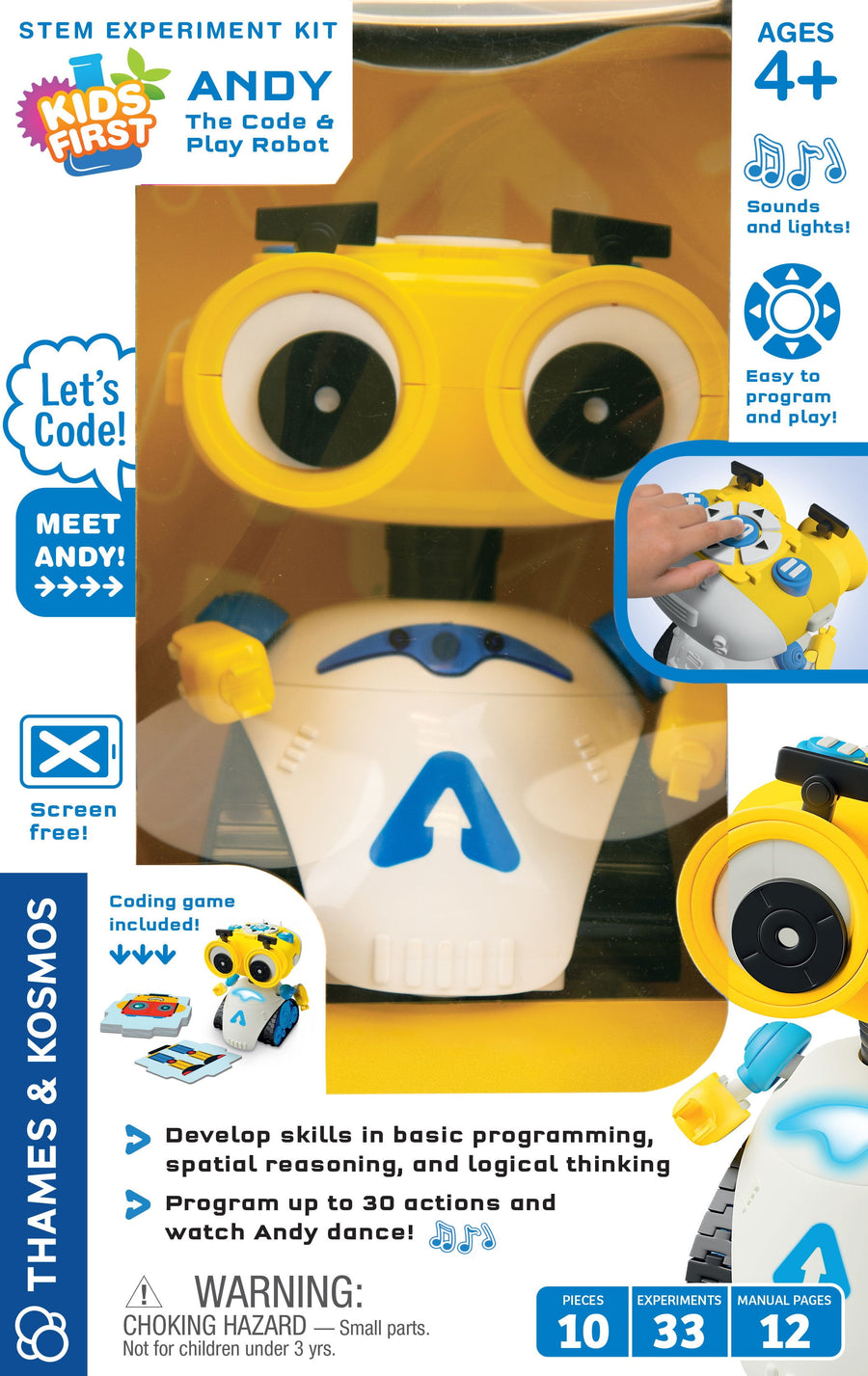 Andy: The Code & Play Robot - Thames & Kosmos - STEMfinity