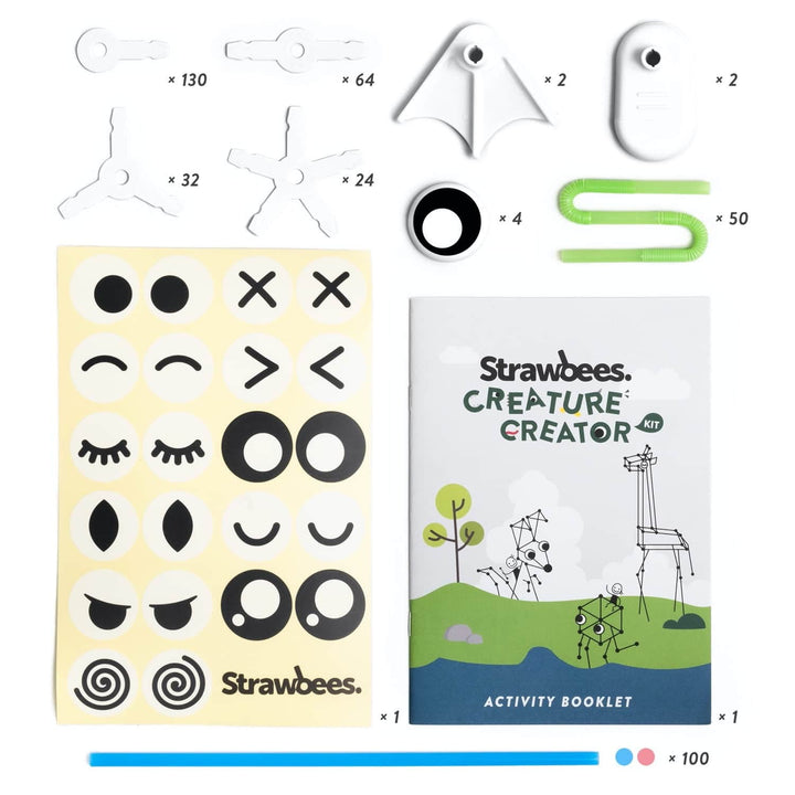 Strawbees Creature Creator Kit - Strawbees - STEMfinity