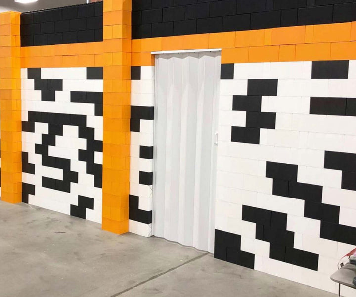 EverBlock Wall Kit with Door - 6' x 7' - EverBlock Systems - STEMfinity
