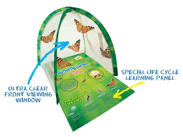 Butterfly Garden Homeschool Edition with Voucher (PREPAID) - Insect Lore - STEMfinity