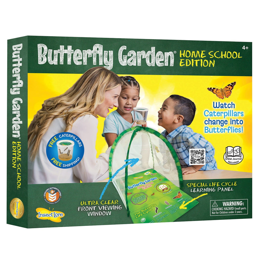 Butterfly Garden Homeschool Edition with Voucher (PREPAID) - Insect Lore - STEMfinity