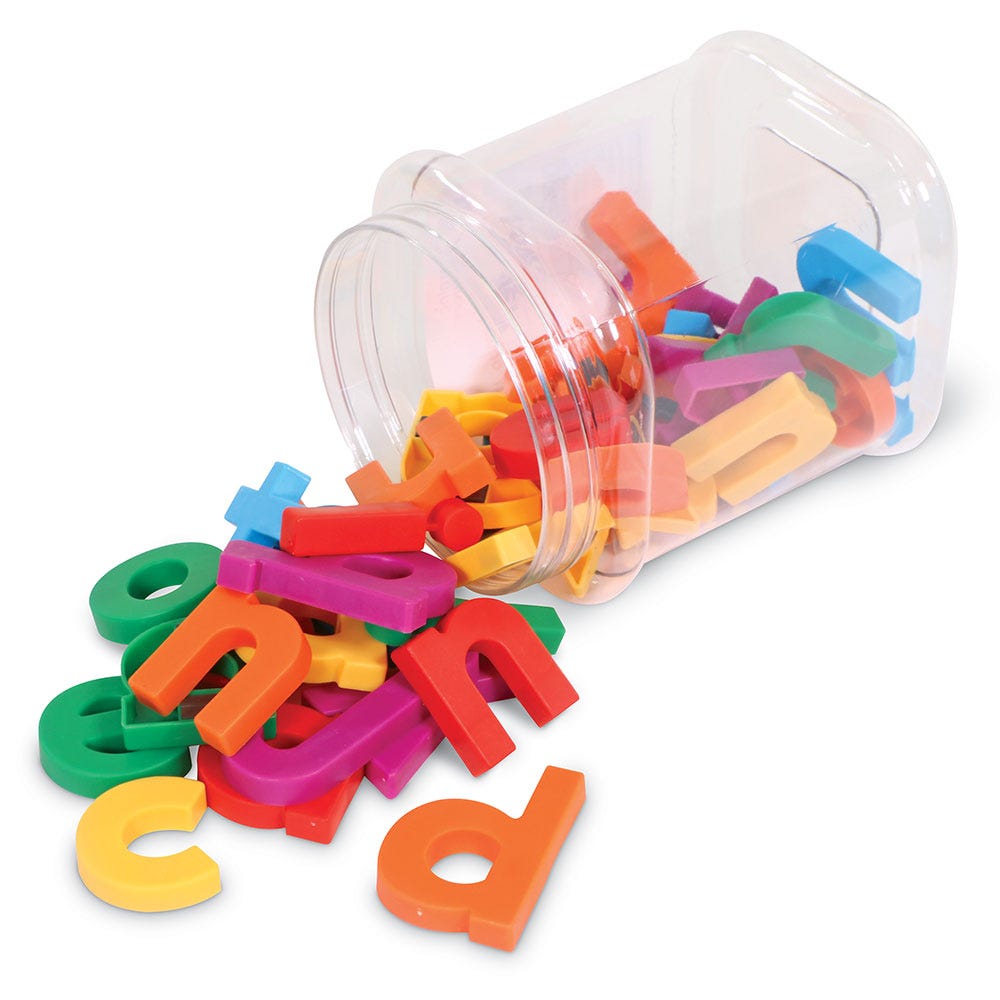 Jumbo Magnetic Lowercase Letters