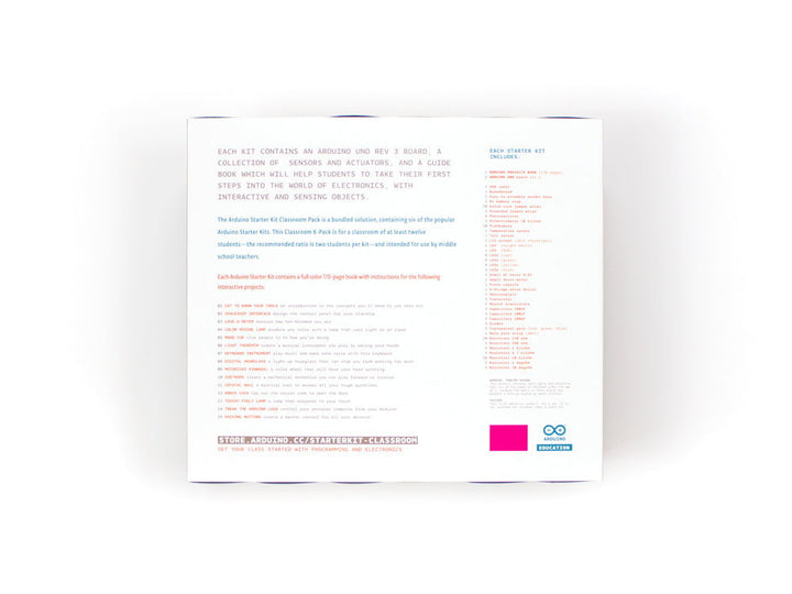 Arduino Starter Kit Classroom Pack - Arduino Education - STEMfinity