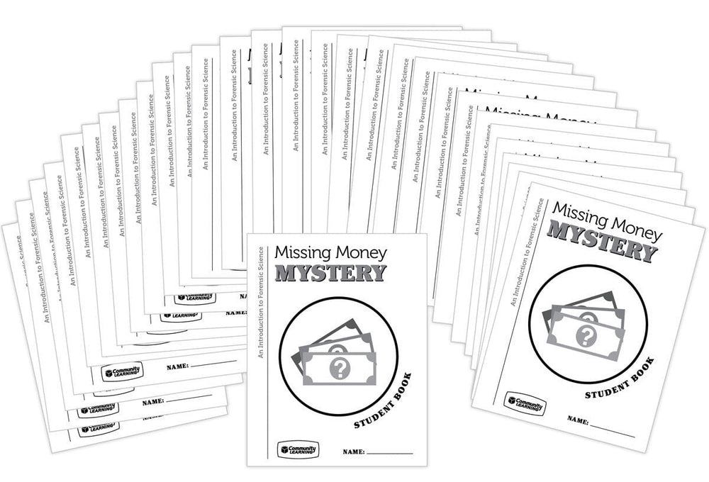 Missing Money Mystery Student Books - Community Learning - STEMfinity